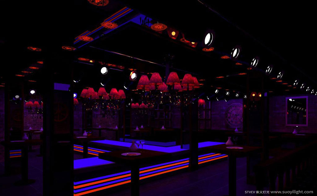 ParisComprehensive Solution of Entertainment Lighting System in House Dj Club