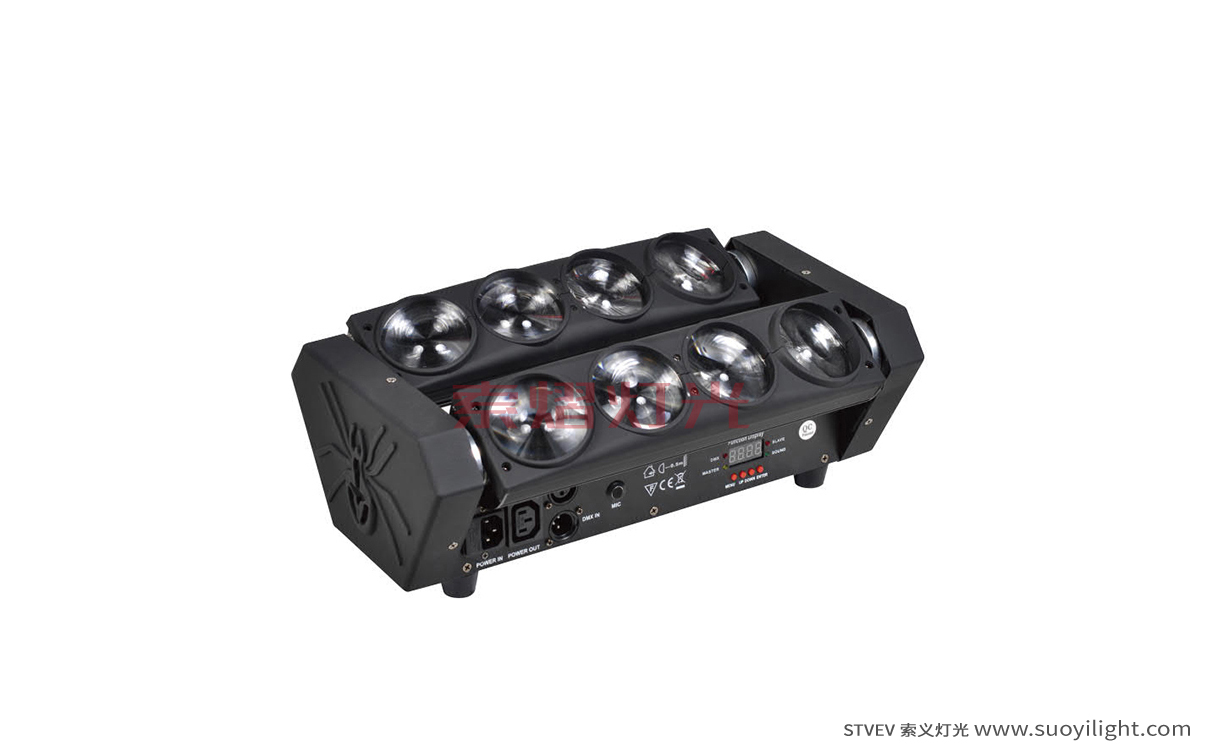 ParisDouble Row 4 Blinder LED Spiders Light 