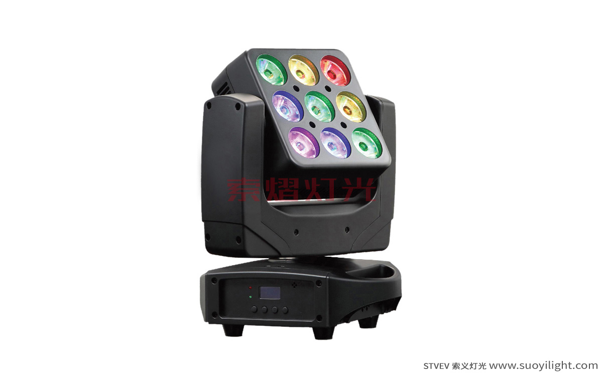Paris9pcs Matrix LED Moving Head Light
